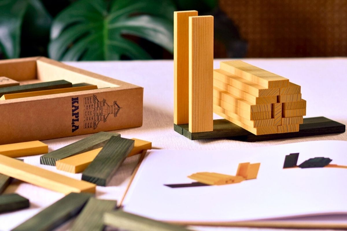 KAPLA building planks on sale at Oskar's Wooden Ark