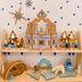 Regenbogenland Ice Palace - Premium Interlocking Wooden Construction Set - Australia