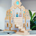 Regenbogenland Ice Palace - Premium Interlocking Wooden Construction Set - Australia