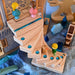 Regenbogenland Ice Palace - Premium Interlocking Wooden Construction Set - Australia