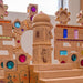 Regenbogenland Rapunzel's Tower - Premium Interlocking Wooden Construction Set - Australia