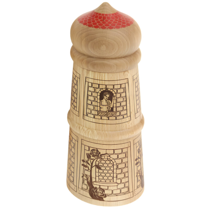 Regenbogenland Rapunzel's Tower - Premium Interlocking Wooden Construction Set - Australia