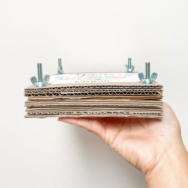 Cardboard Flower Press