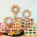 Regenbogenland Premium Interlocking Wooden Construction Sets - Australia