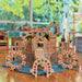 Regenbogenland Premium Interlocking Wooden Construction Set - Australia