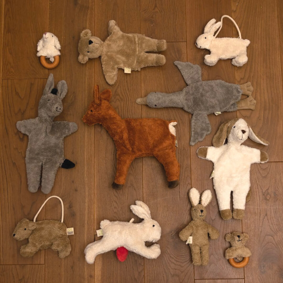 Senger Naturwelt natural cuddly soft toys from Oskar's Wooden Ark in Australia