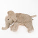 SENGER Cuddly Animal - Small Elephant - Linen - Removable Heat/Cool Pack - Natural Organic Soft Toy - Online, Australia