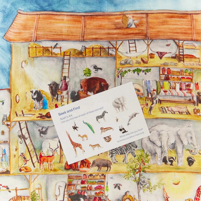 Sarah's Silks Playsilk - Seek & Find Noah's Ark