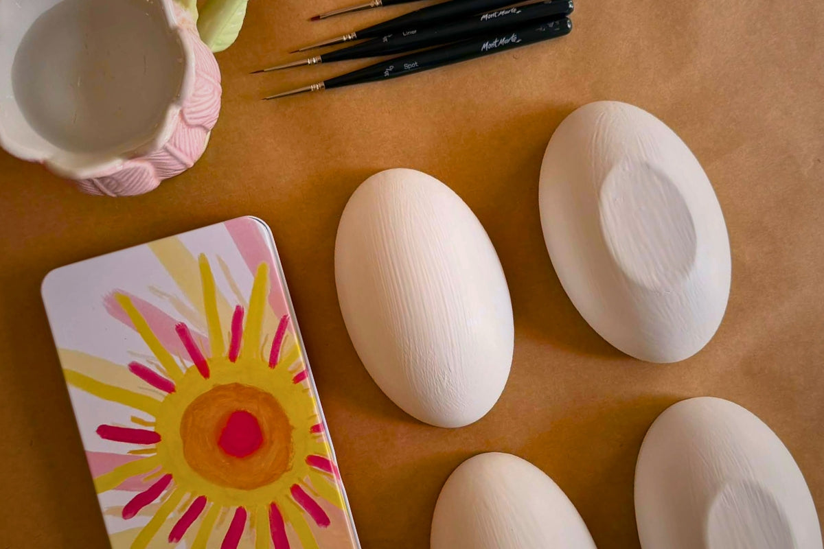 Watercolour Painted Easter Eggs - Oskar's Wooden Ark, Australia