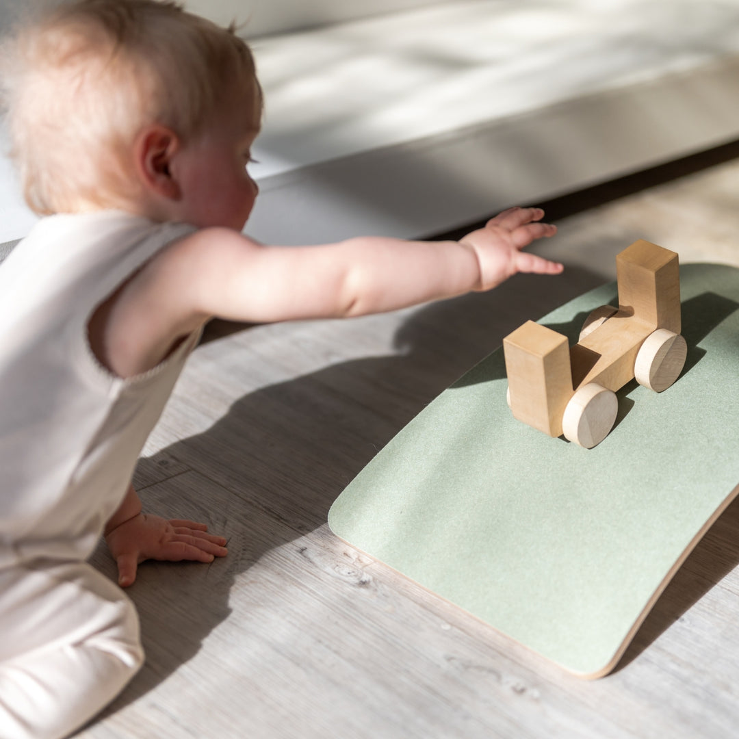 Wobbel Board Lite w Vegan Wool Base + Deck 50% OFF (retired size, priced to clear)