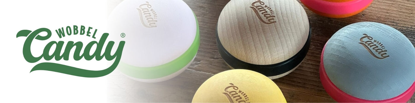 Wobbel Candy wooden toys from Oskar's Wooden Ark in Australia