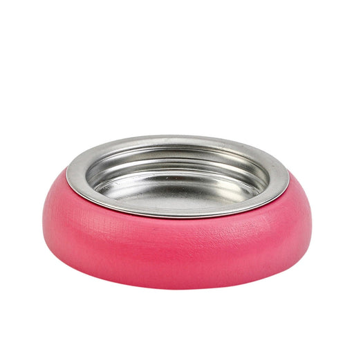 Ahrens Candle Holder for Tall Tealight Candle - Aluminium Insert, Pink