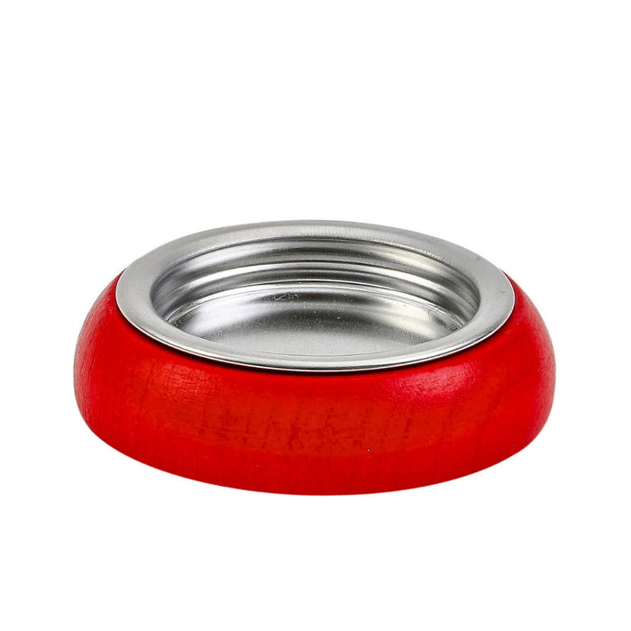 Ahrens Candle Holder for Tall Tealight Candle - Aluminium Insert, Red from Australia