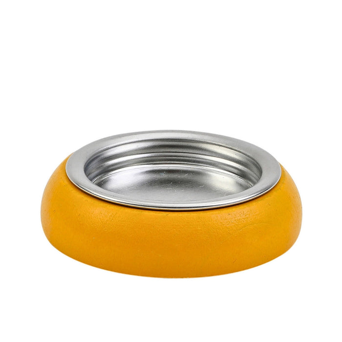 Ahrens Candle Holder for Tall Tealight Candle - Aluminium Insert, Yellow from Australia