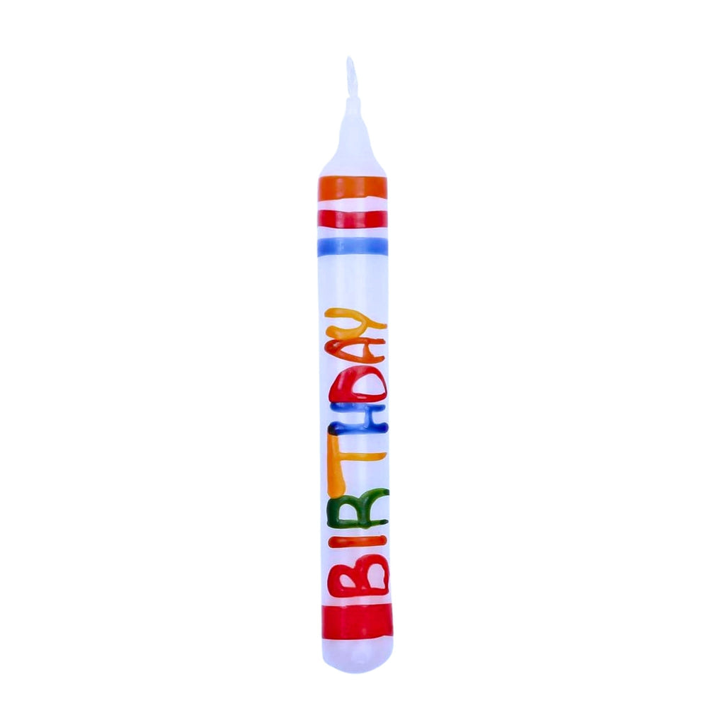 Ahrens Celebration Ring Candle - Happy Birthday, Light Blue from Australia