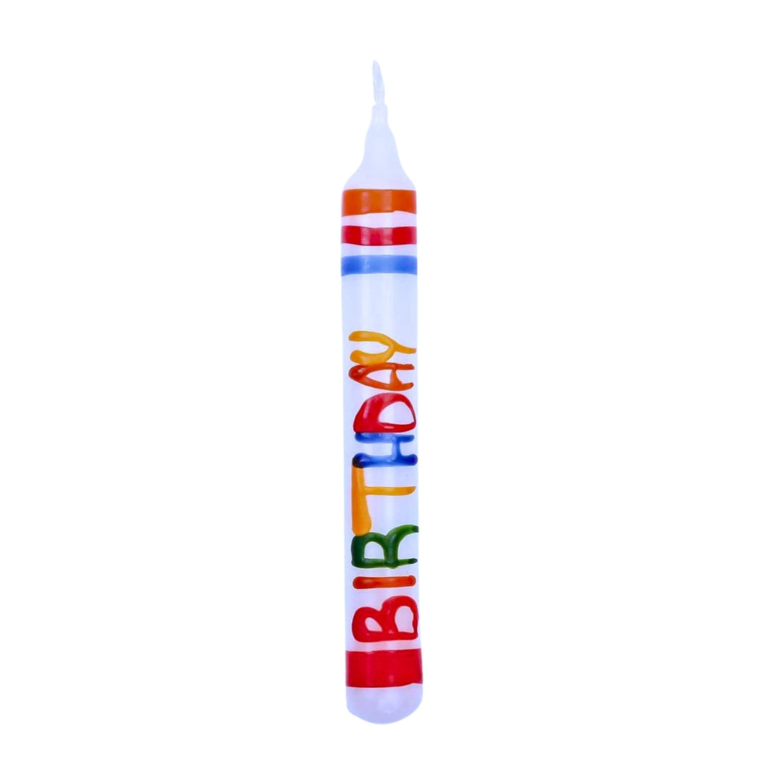 Ahrens Celebration Ring Candle - Happy Birthday, Light Blue from Australia