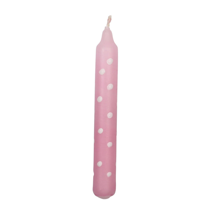 Ahrens Celebration Ring Candle - White Dots, Pink from Australia
