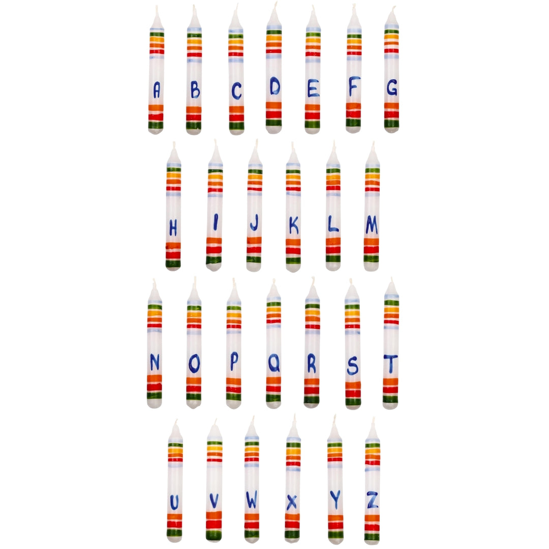 Ahrens Celebration Ring Candles - Letters (A-Z) from Australia