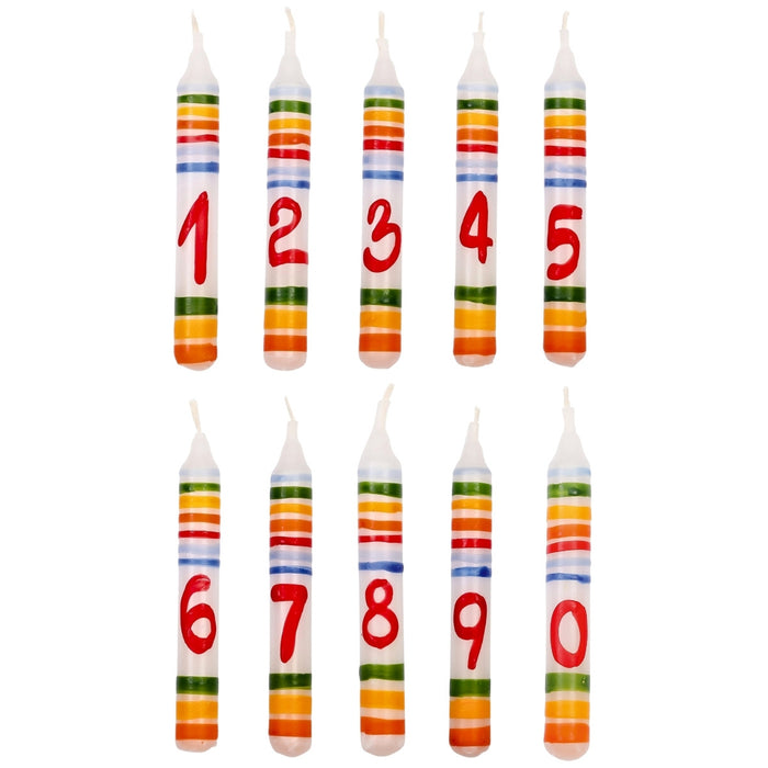 Ahrens Celebration Ring Candles - Numbers from Australia
