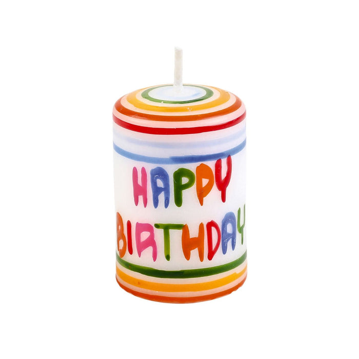 Ahrens Tall Tealight Candle - Happy Birthday from Australia