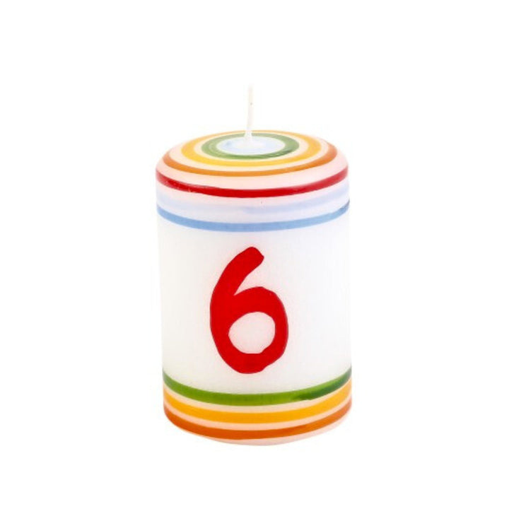 Ahrens Tall Tealight Candle - Numbers from Australia