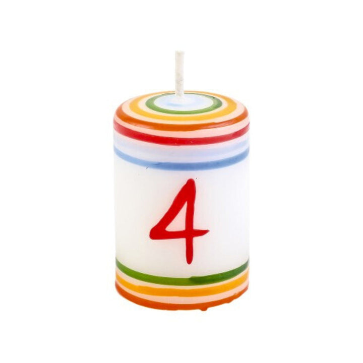 Ahrens Tall Tealight Candle - Numbers from Australia