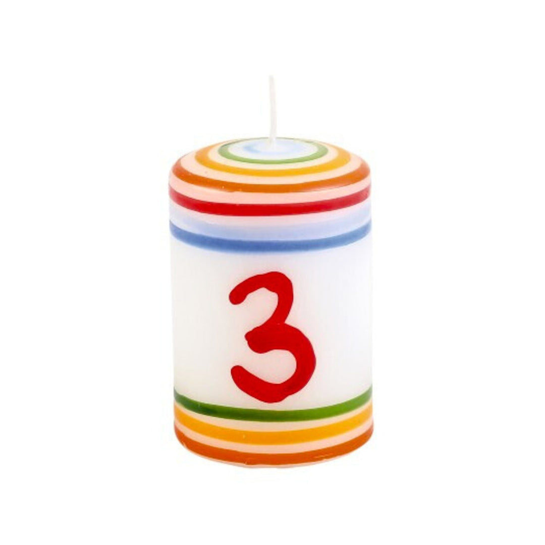 Ahrens Tall Tealight Candle - Numbers from Australia