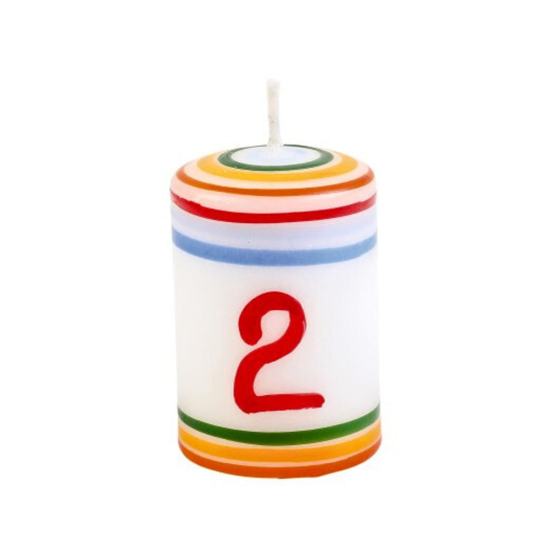 Ahrens Tall Tealight Candle - Numbers from Australia