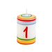 Ahrens Tall Tealight Candle - Numbers from Australia