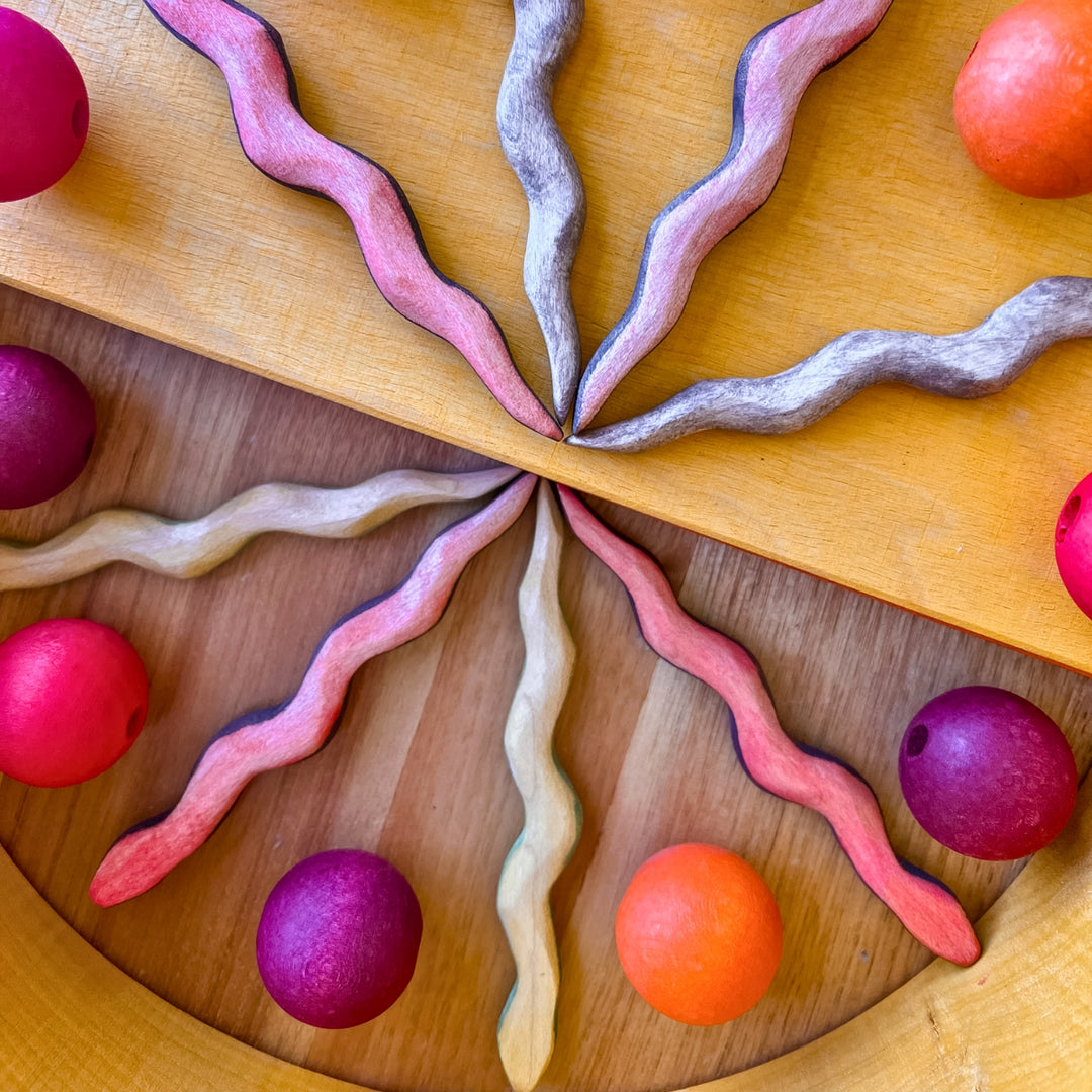 NOM Handcrafted Snakes Loose Parts Play from Australia