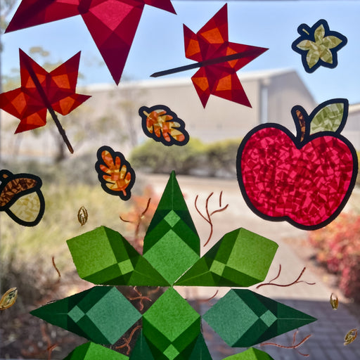 URSUS Suncatcher Kit - Set of 12 - Autumn from Australia