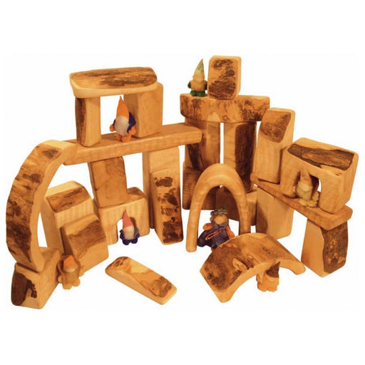 Bikeho Building Blocks 25 Pieces Wooden Toys - Australia, Online