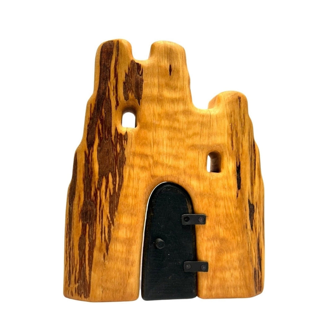 Bikeho Palace with Door - Large - Wooden Toy - Online - Australia