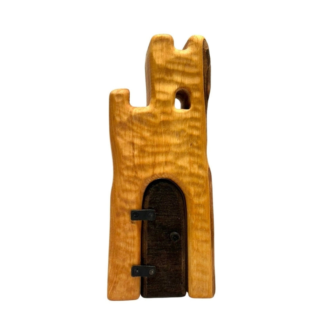 Bikeho Tower with Door - Wooden Toy - Online - Australia