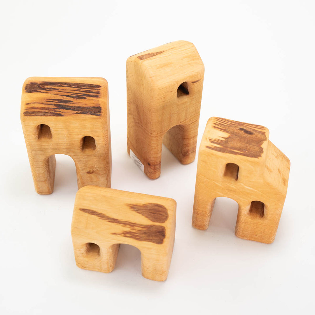 Bikeho Small Village Houses 4 Pieces