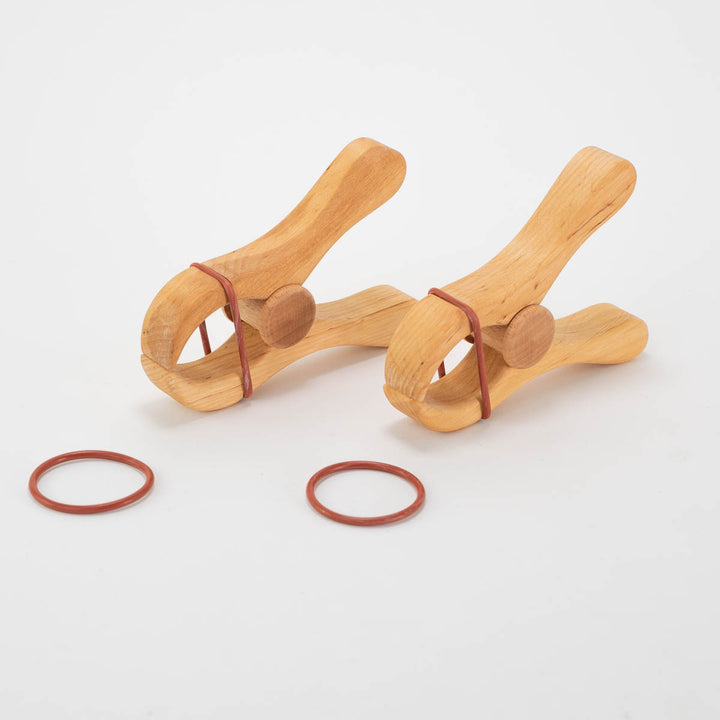 BK-4998-2-BUN Bikeho Wooden Play Clip - Set of 2 
