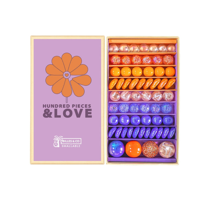 Billes & Co Marble Treasure Box - Hundred Pieces & Love, Large - Online, Australia