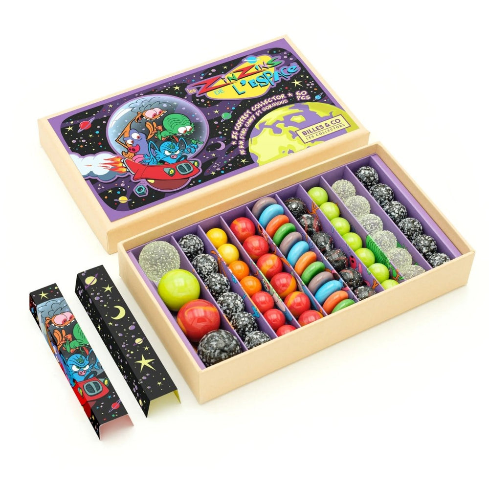 Billes & Co Marble Treasure Collector Box - Space Goofs, Large - Online, Australia