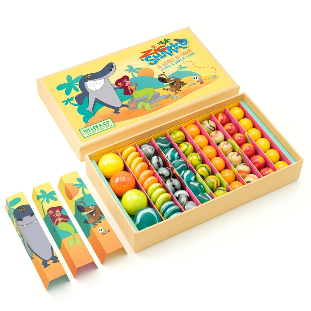 Billes & Co Marble Treasure Collector Box - Zig & Sharko, Large - Online, Australia