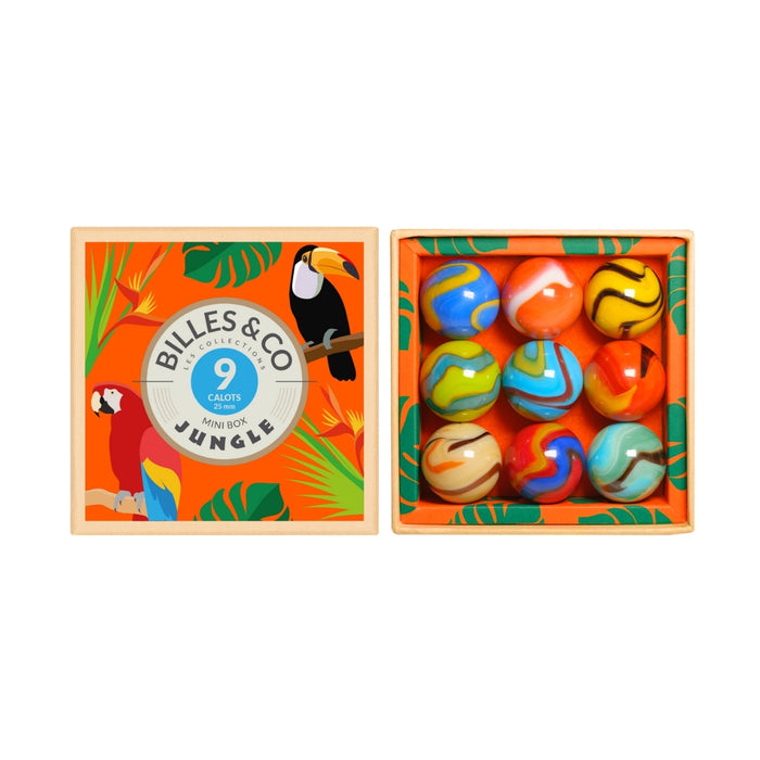 The Billes & Co Giant Jungle Marbles in Mini Box - Online, Australia