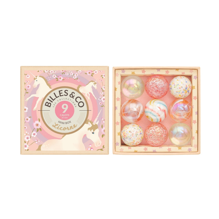 Billes & Co Giant Unicorn Marbles in Mini Box - Online, Australia