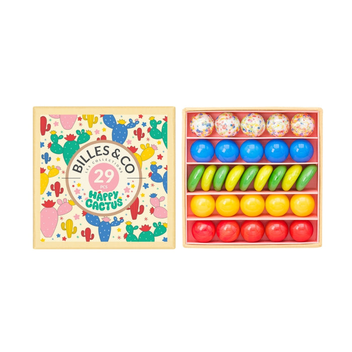 Billes & Co Marble Treasure Mini Box - Happy Cactus, Small - Online, Australia