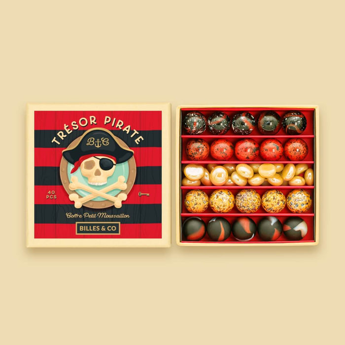 Billes & Co Marble Treasure Mini Box - Pirate Treasure, Small