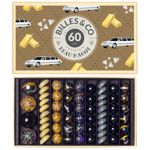 BOX-07 Billes & Co. Marbles Box - Luxe Beau Magot