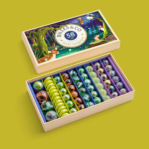 BOX-14 Billes & Co. Marbles Box - Magic Forest