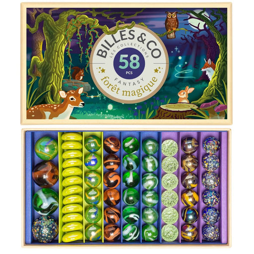 BOX-14 Billes & Co. Marbles Box - Magic Forest