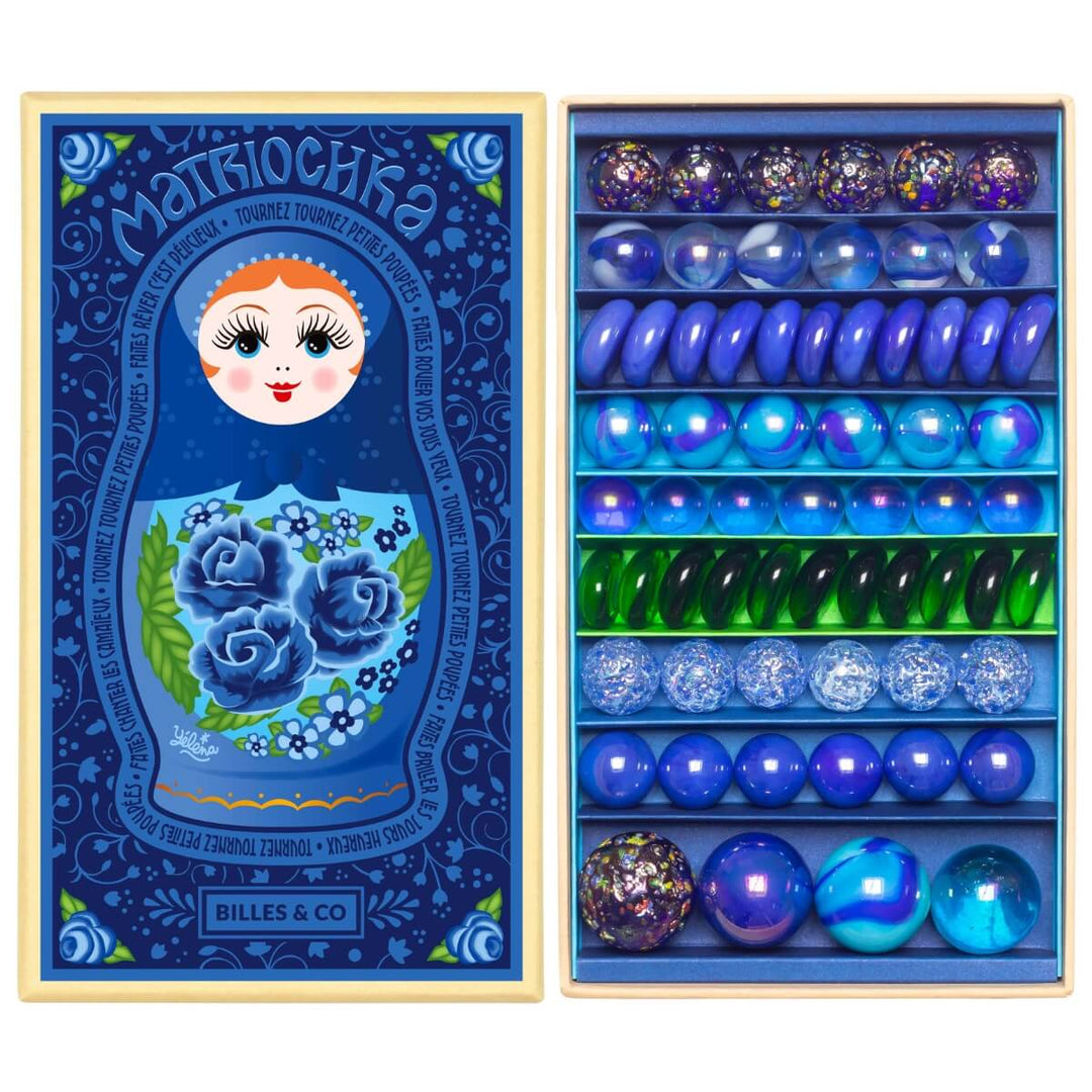 BOX-11 Billes & Co. Marbles Box - Matriochka Yelena