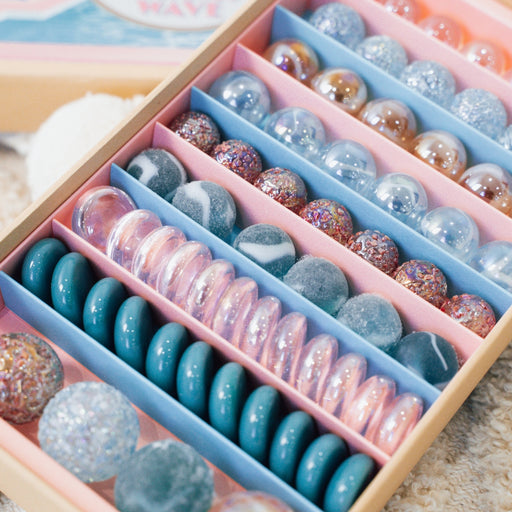 BOX-16 Billes & Co. Marbles Box - Miami Wave
