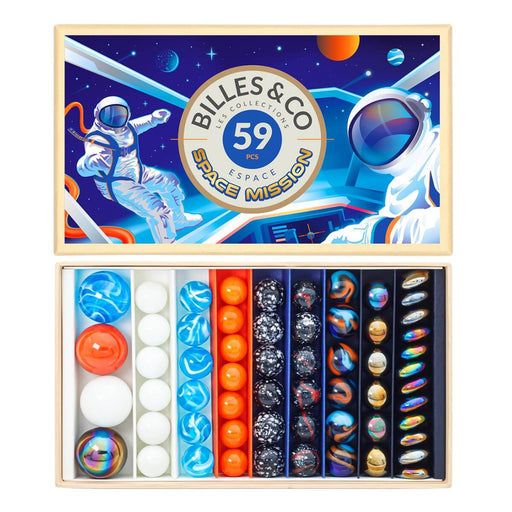 BOX-18 Billes & Co. Marbles Box - Space Mission