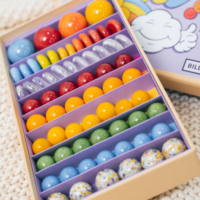 BOX-23 Billes & Co. Marbles Box - Today Is A Good Day Lilac